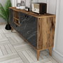 Hanah Home Napoli - Black Marble